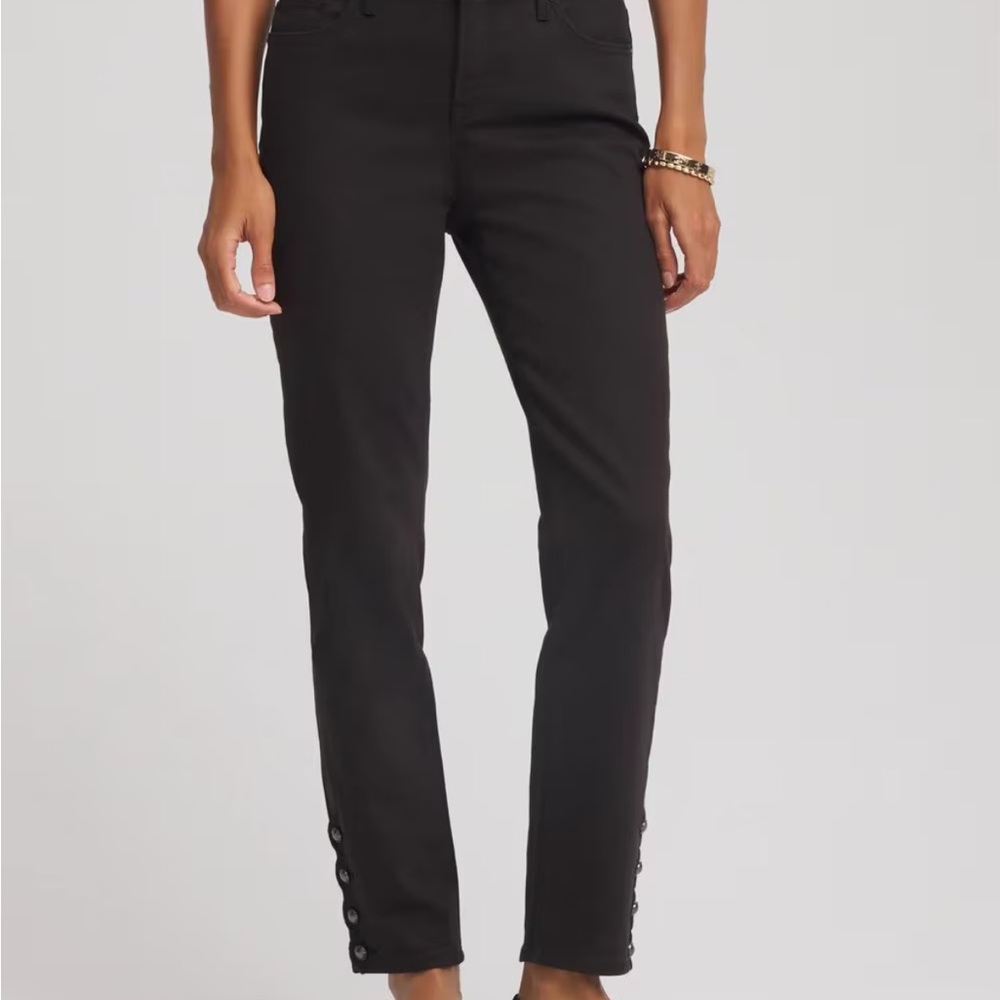 Chico's Midnight Black Slim Ankle Pants